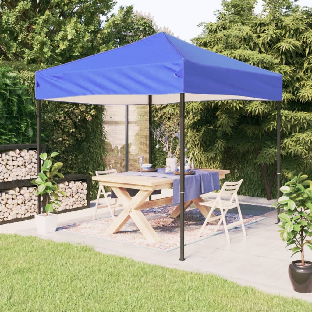 Folding Party Tent Blue 3x3 m - R and M Furniture