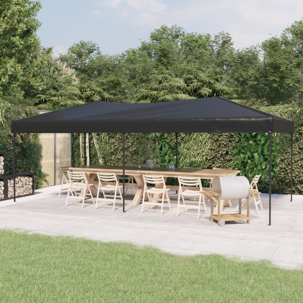 Folding Party Tent Anthracite 3x6 m - Millennium Furniture