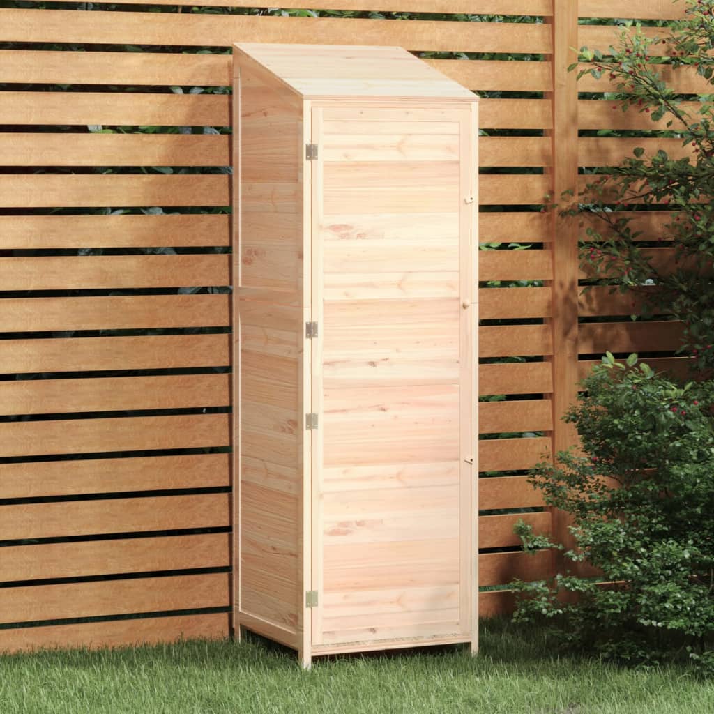 Garden Shed 55x52x174.5 cm Solid Wood Fir - Merkel Designers