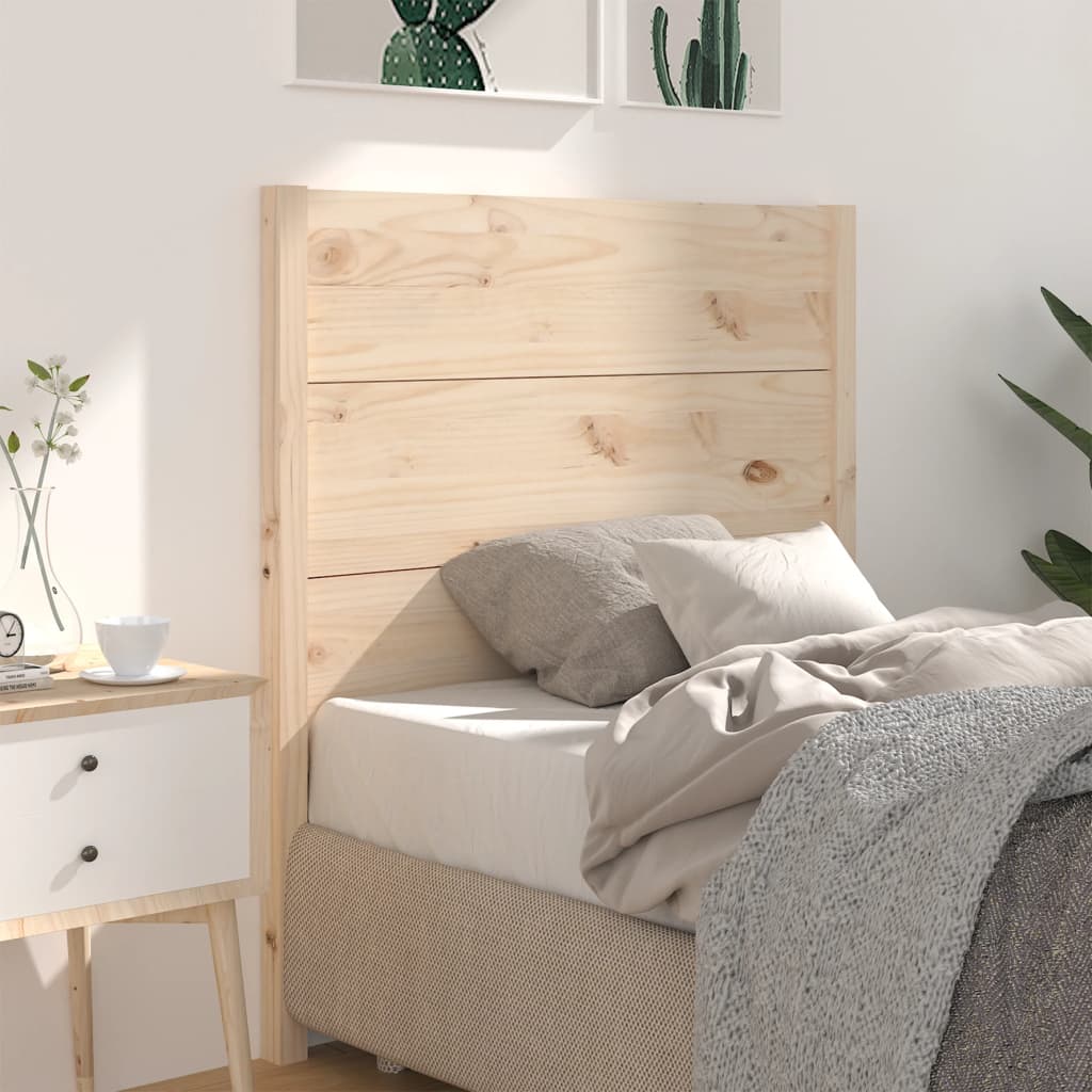 Headboard 96x4x100 cm Solid Wood Pine - R and M Furniture