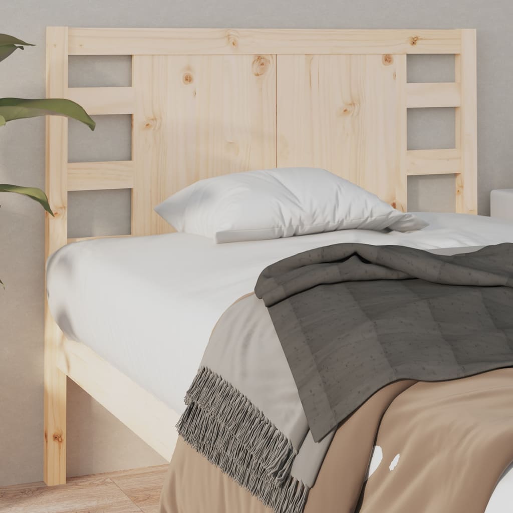 Headboard 96x4x100 cm Solid Wood Pine - Decor Base
