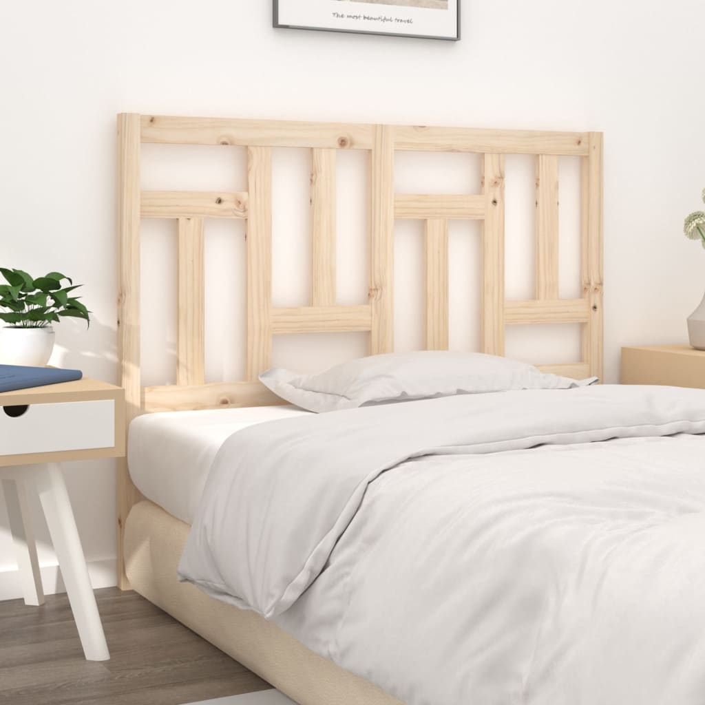 Bed Headboard 165.5x4x100 cm Solid Wood Pine - Casper Homes