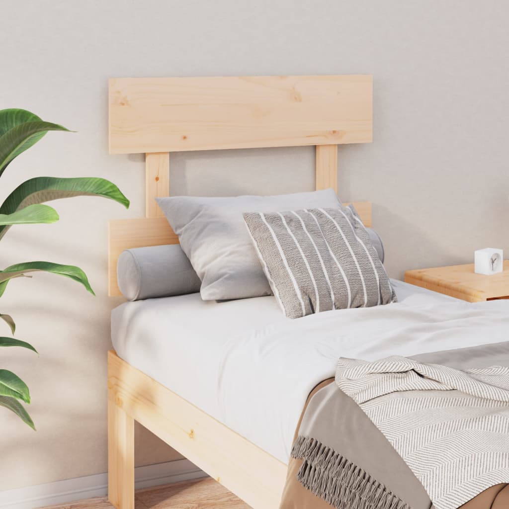 Bed Headboard 78.5x3x81 cm Solid Wood Pine - Sid & Sam