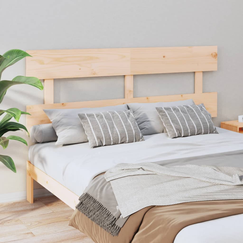 Bed Headboard 154x3x81 cm Solid Wood Pine - R and M Furniture