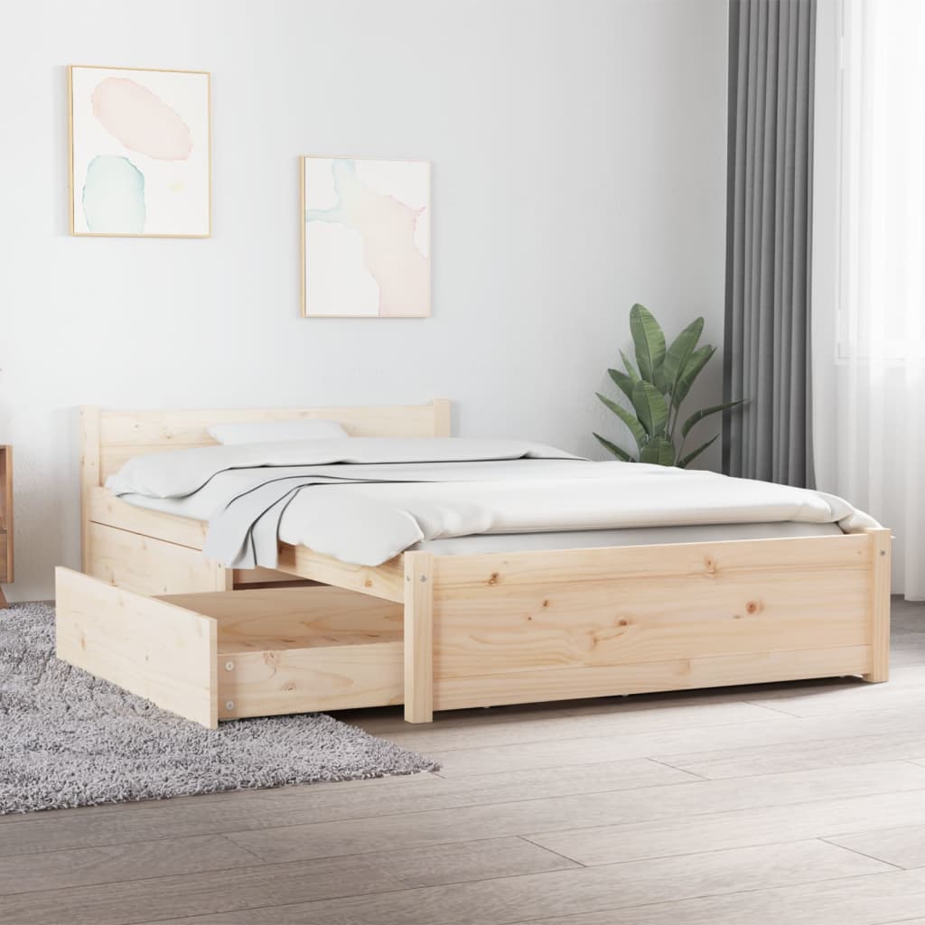Bed Frame with Drawers 90x200 cm - Direct Imports