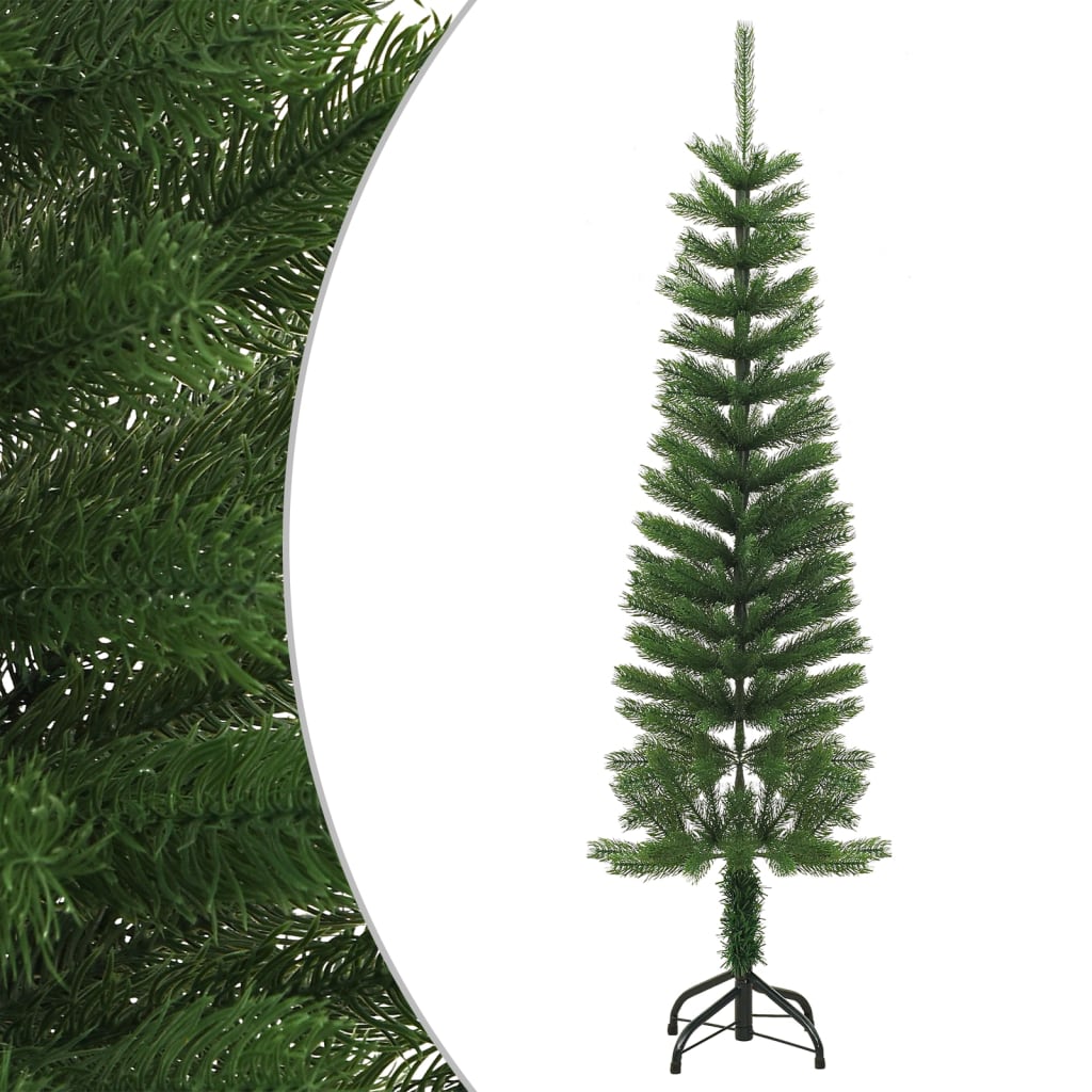 Nevis Artificial Slim Christmas Tree Stand 150cm PE - Unbeatable Bargains