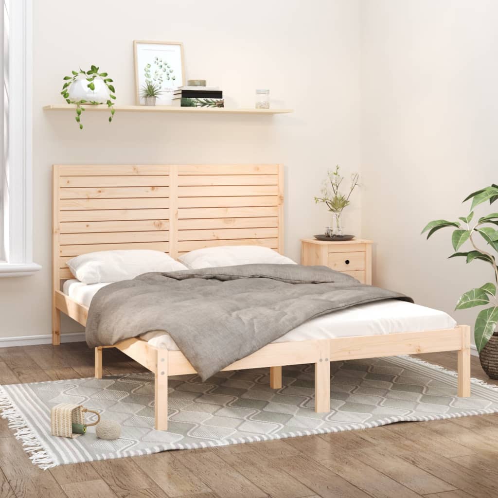 Bed Frame Solid Wood 120x200 cm - Merkel Designers