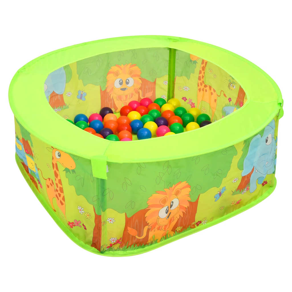 Ball Pool with 300 Balls for Kids 75x75x32 cm - Sid & Sam