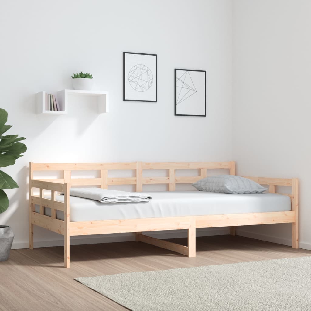Day Bed Solid Wood Pine 90x190 cm - Style and Chic