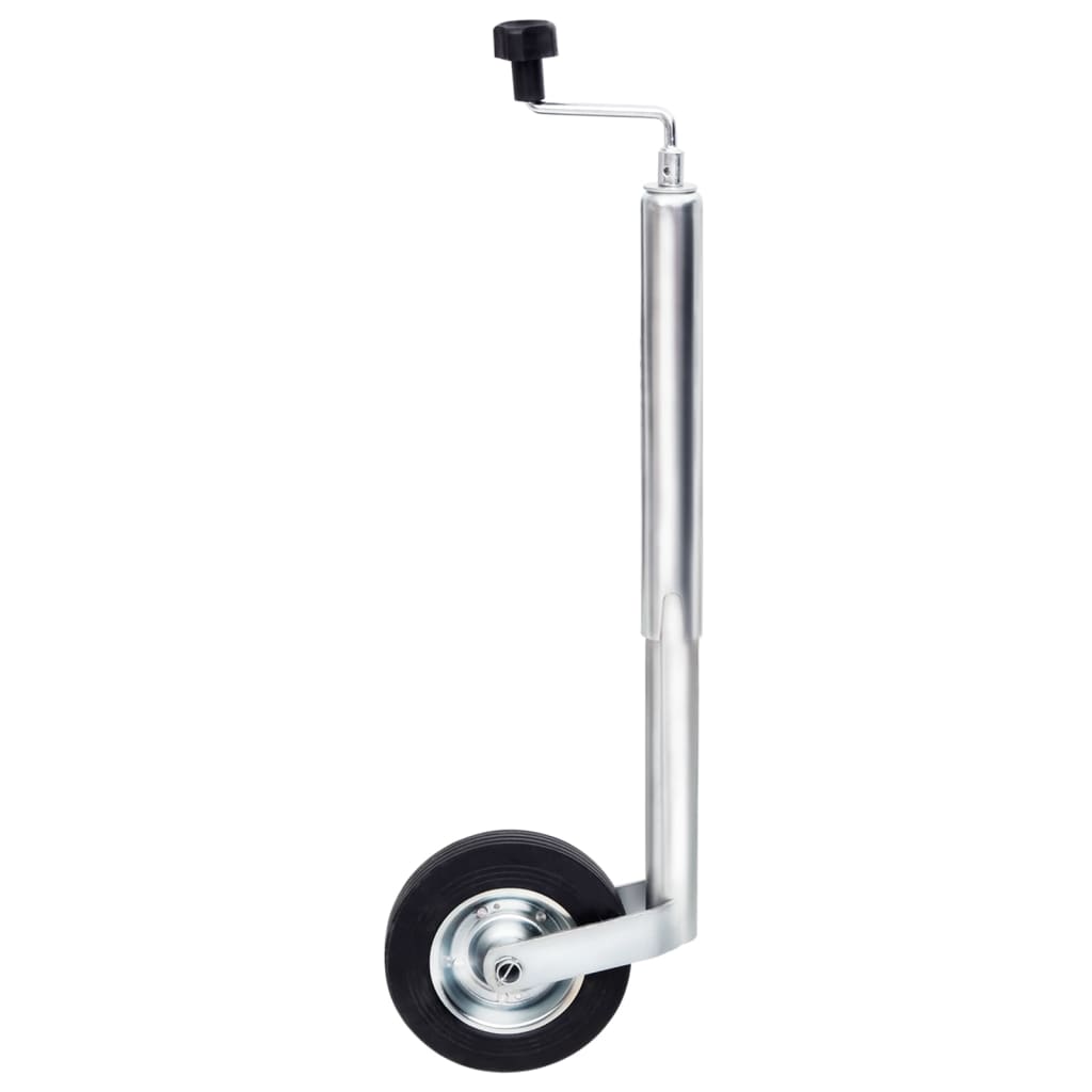 Jockey Wheel for Trailer 48 mm Galvanized Steel - Decor Base