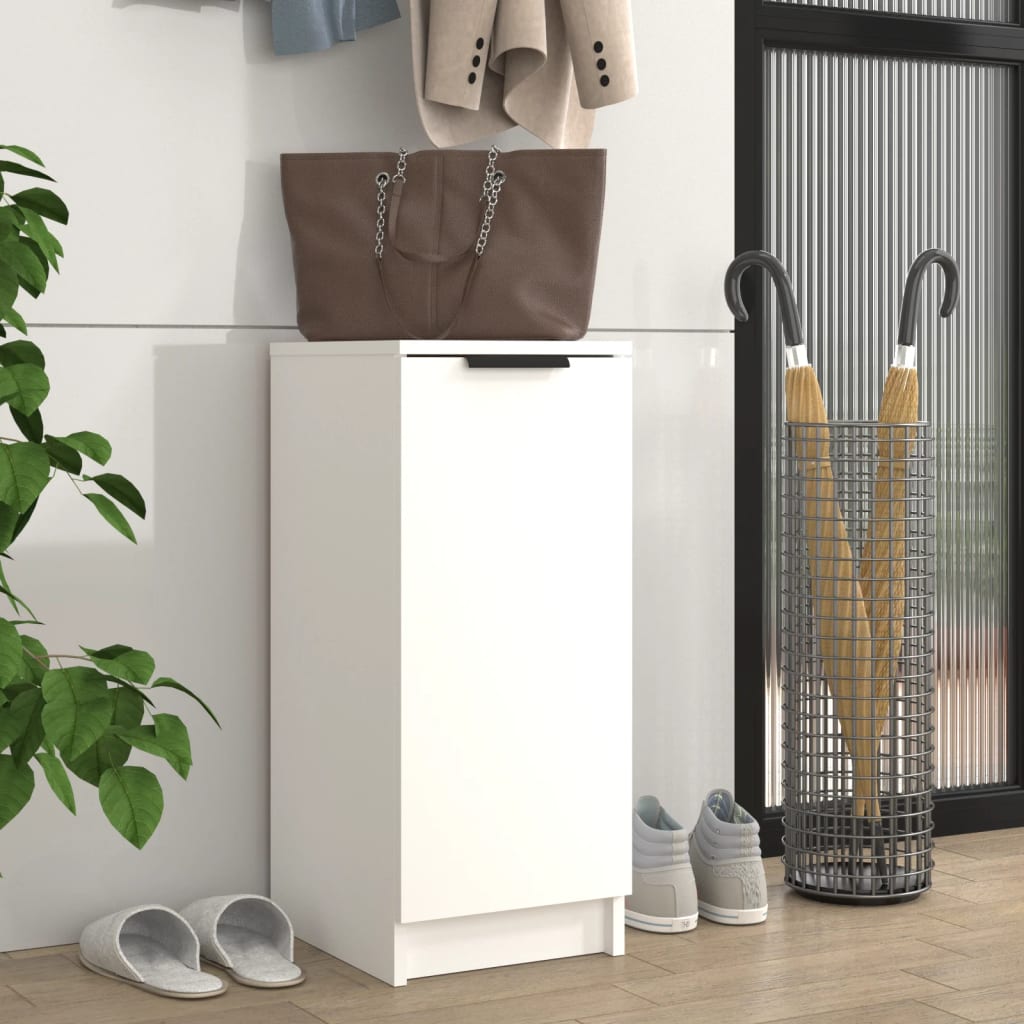 Shoe Cabinet White 30x35x70 cm Engineered Wood - Casper Homes