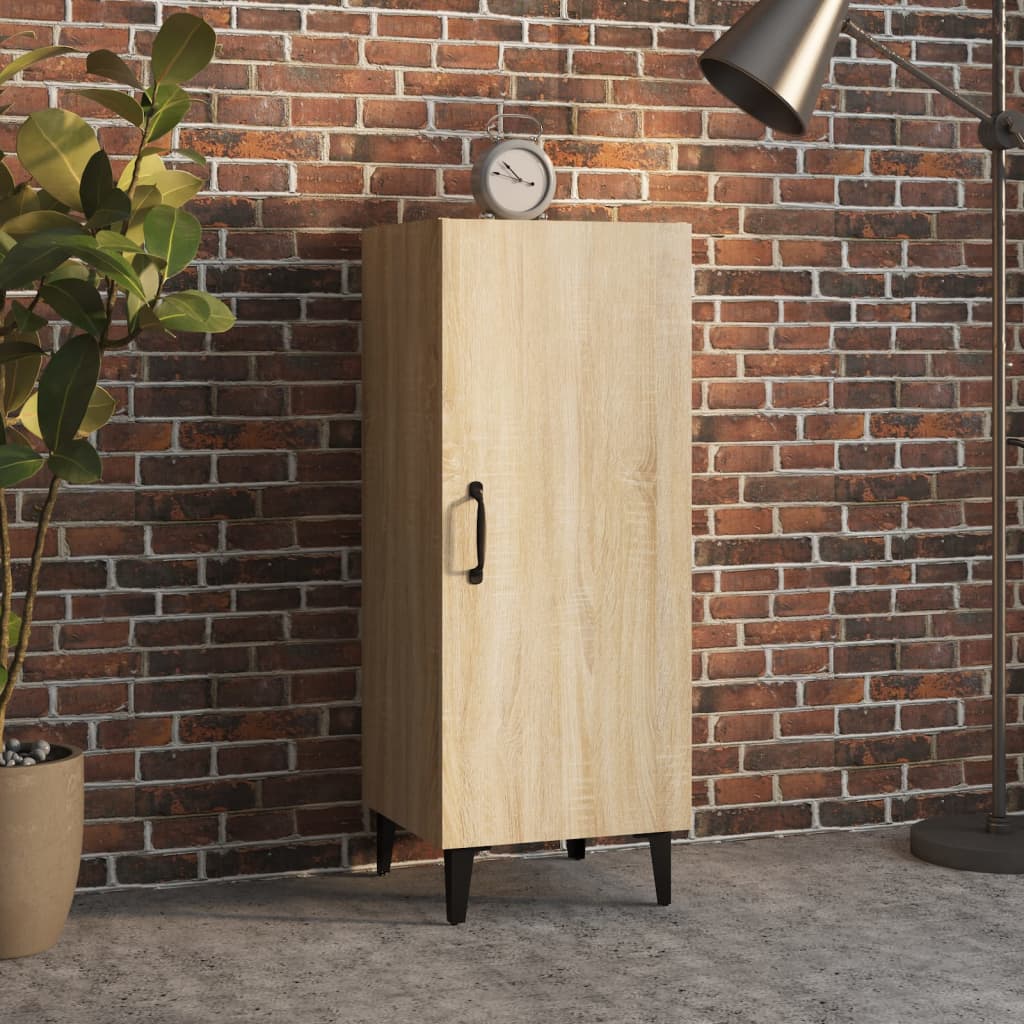 Sideboard Sonoma Oak 34.5x34x90 cm Engineered Wood - The Home Maker