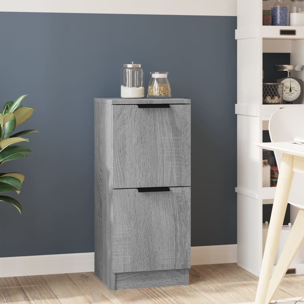 Sideboard Grey Sonoma 30x30x70 cm Engineered Wood - Brittle & Co