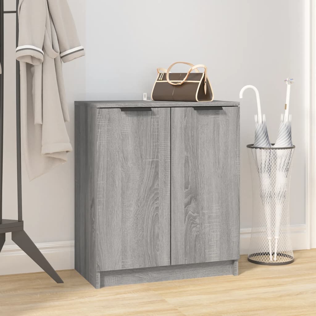 Shoe Cabinet Grey Sonoma 59x35x70 cm Engineered Wood - Style and Chic