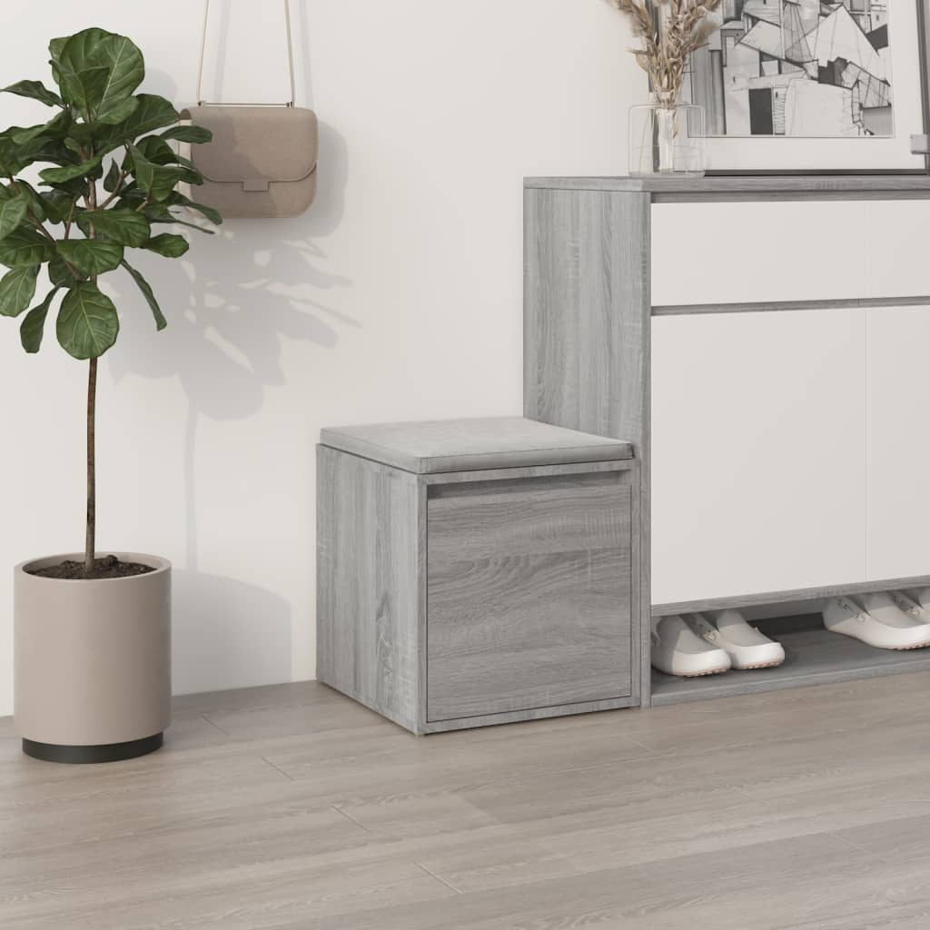 Box Drawer Grey Sonoma 40.5x40x40 cm Engineered Wood - Style and Chic