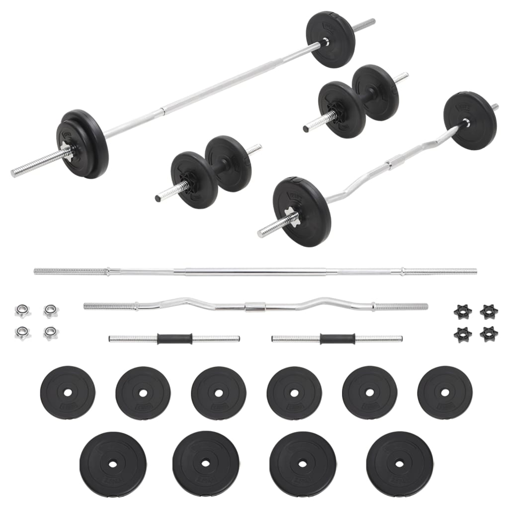 Barbell and Dumbbell Set 30 kg - Style and Chic