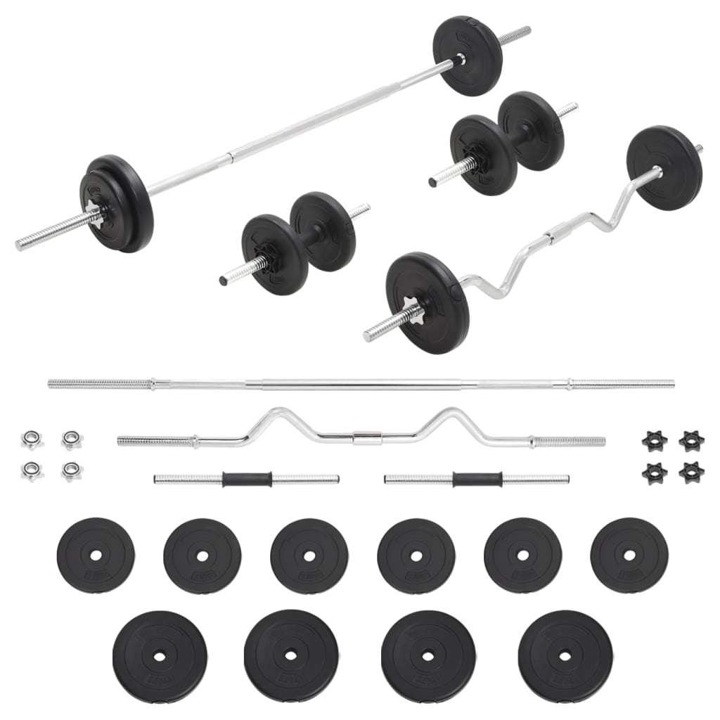 Barbell and Dumbbell Set 30 kg - Direct Imports