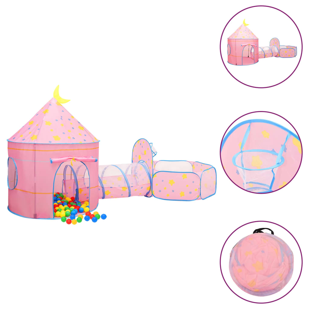 Children Play Tent Pink 301x120x128 cm - The Home Maker
