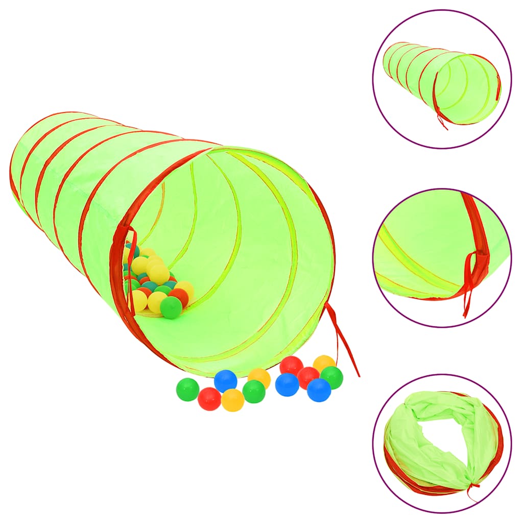 Children Play Tunnel Green 175 cm Polyester - Tyrell & Tyrell