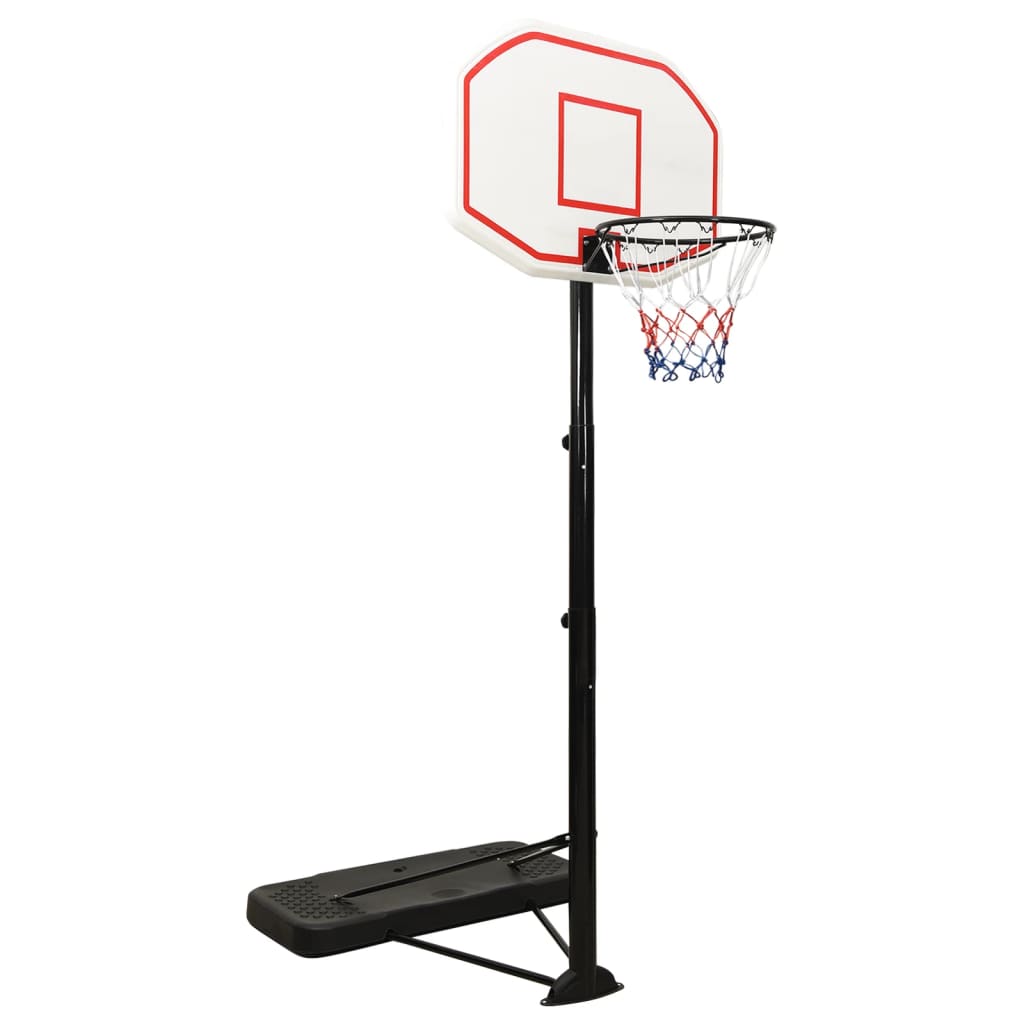 Basketball Stand White 258-363 cm Polyethene - Merkel Designers