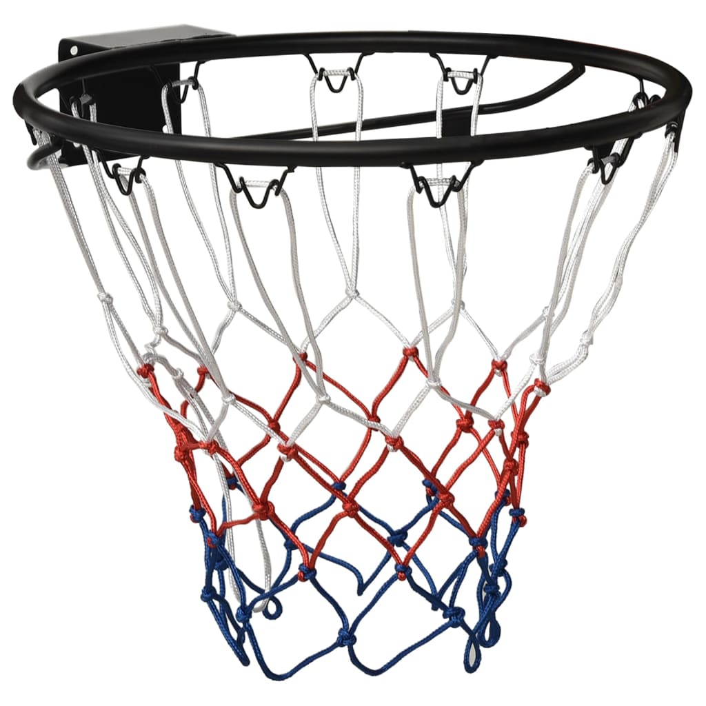 Basketball Ring Black 45 cm Steel - Unbeatable Bargains
