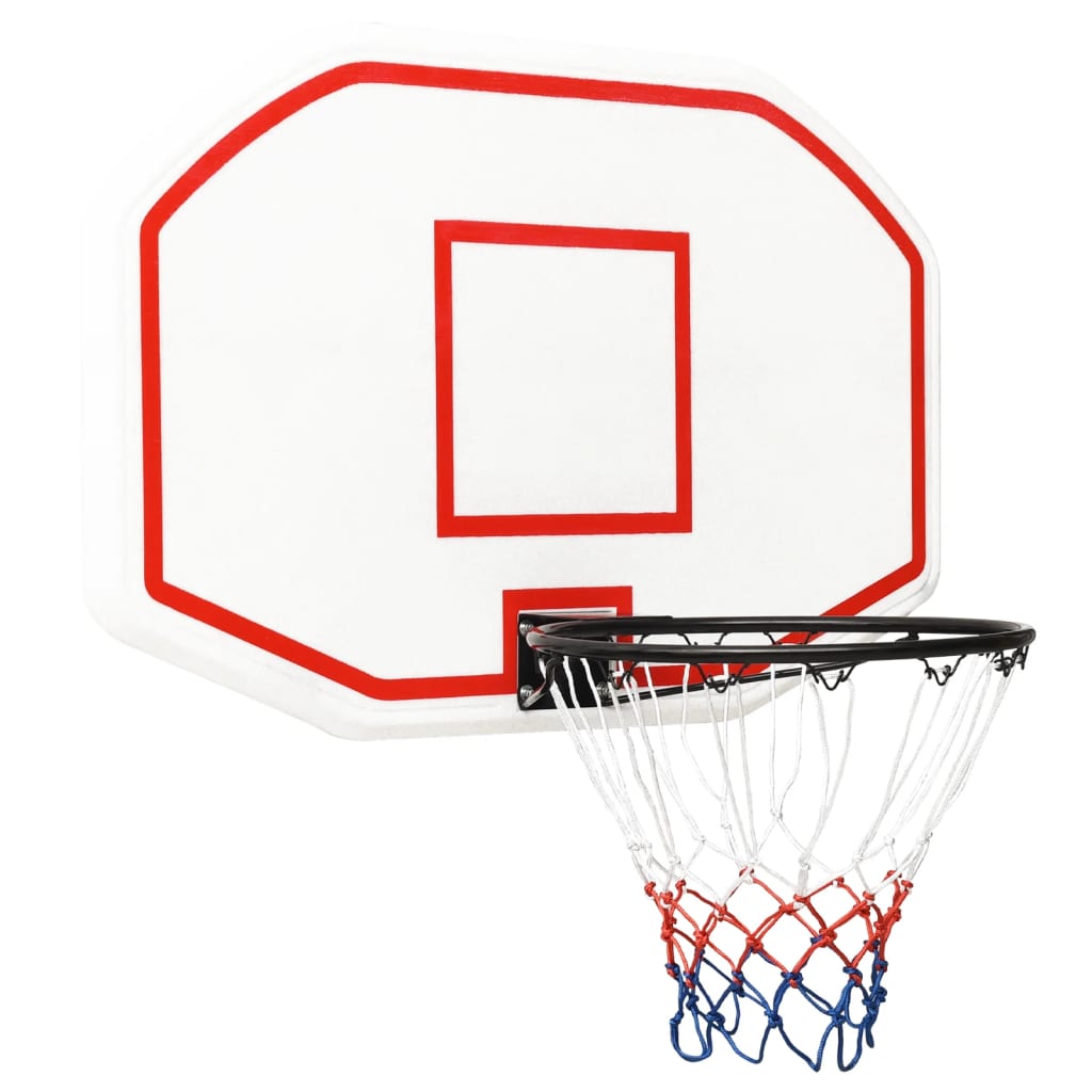 Basketball Backboard White 109x71x3 cm Polyethene - Merkel Designers