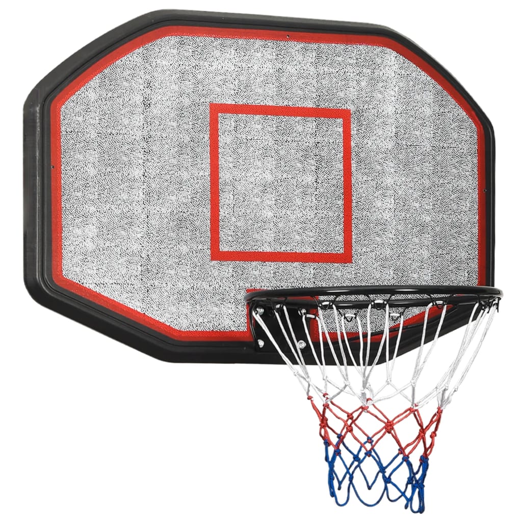 Basketball Backboard Black 109x71x3 cm Polyethene - All Things Good