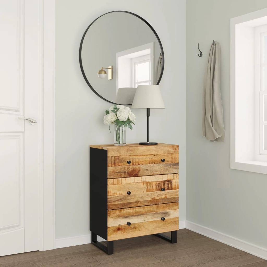 Sideboard 60x33x75 cm Solid Wood Mango - Sid & Sam