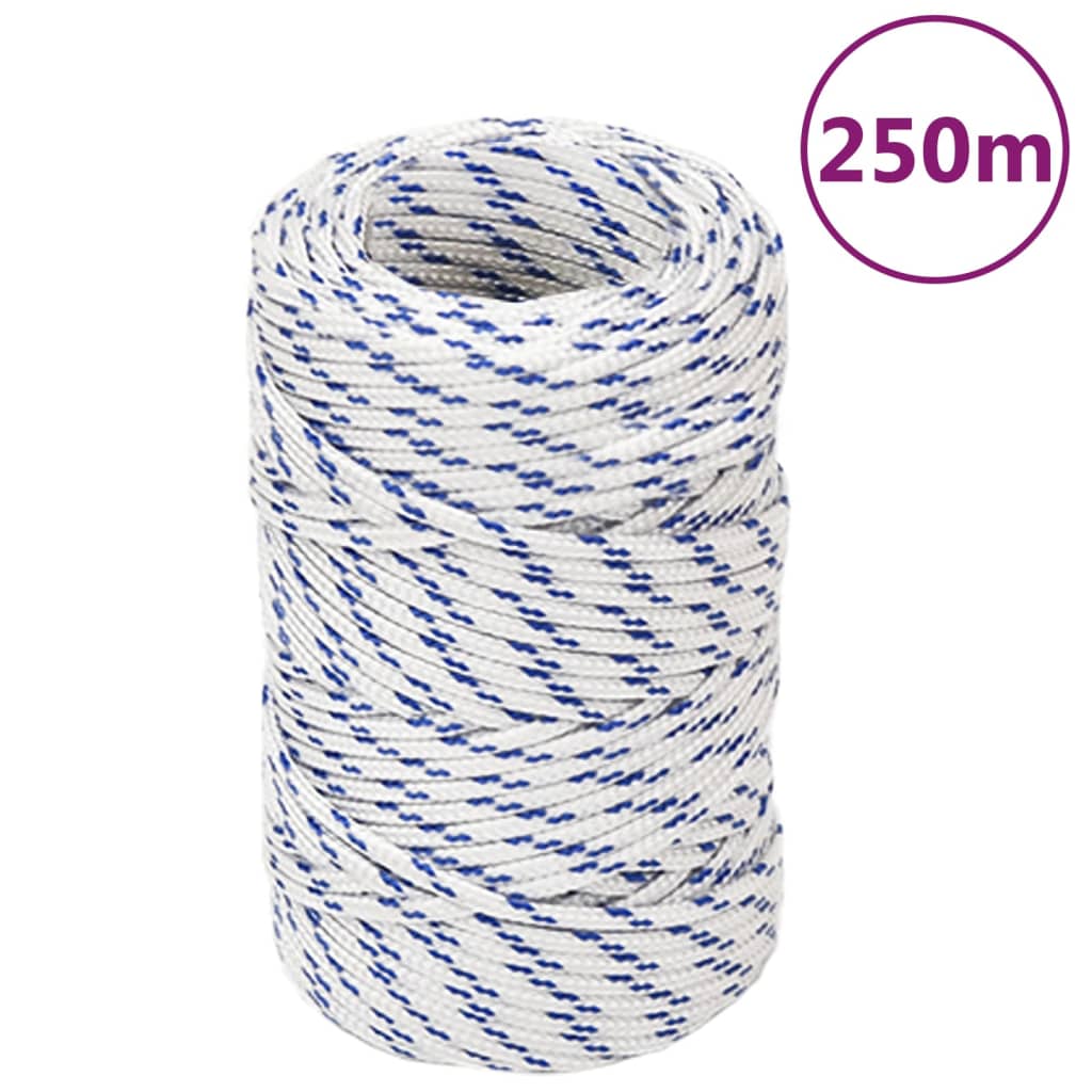 Boat Rope White 2 mm 250 m Polypropylene - Casper Homes