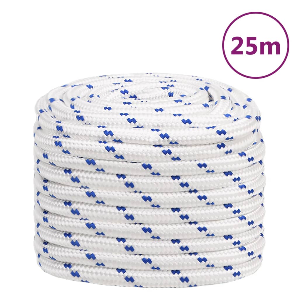 Boat Rope White 20 mm 25 m Polypropylene - R and M Furniture