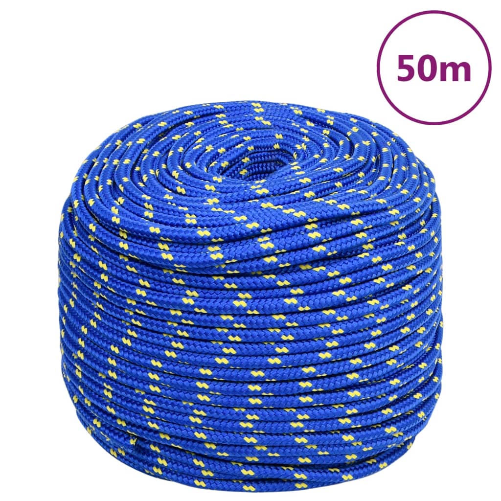 Boat Rope Blue 6 mm 50 m Polypropylene - Millennium Furniture