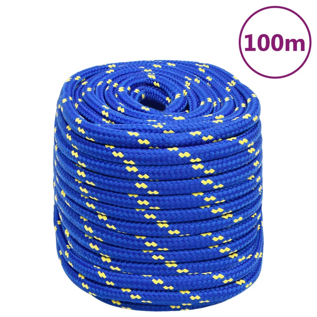 Boat Rope Blue 18 mm 100 m Polypropylene - Style and Chic