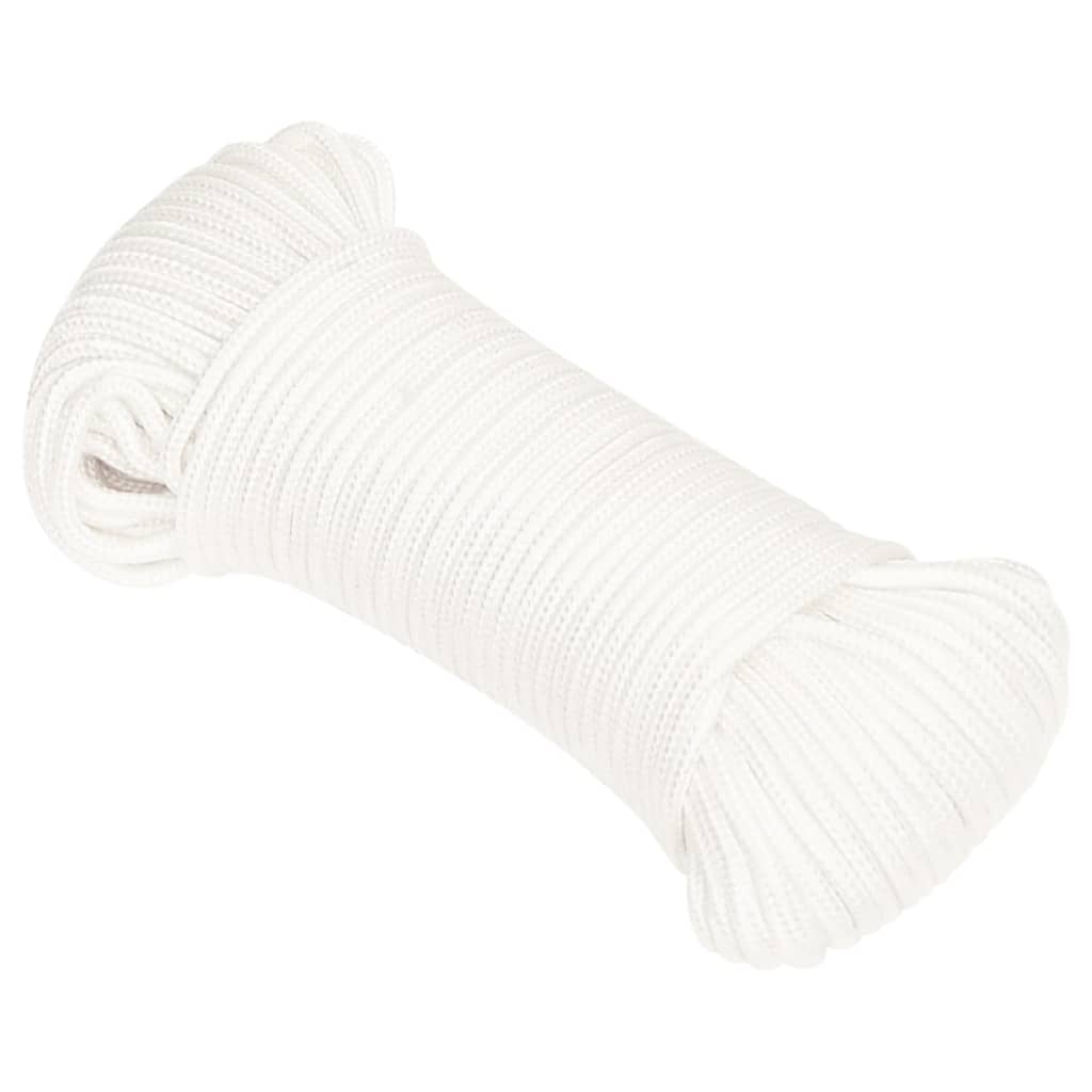 Boat Rope Full White 4 mm 100 m Polypropylene - All Things Good