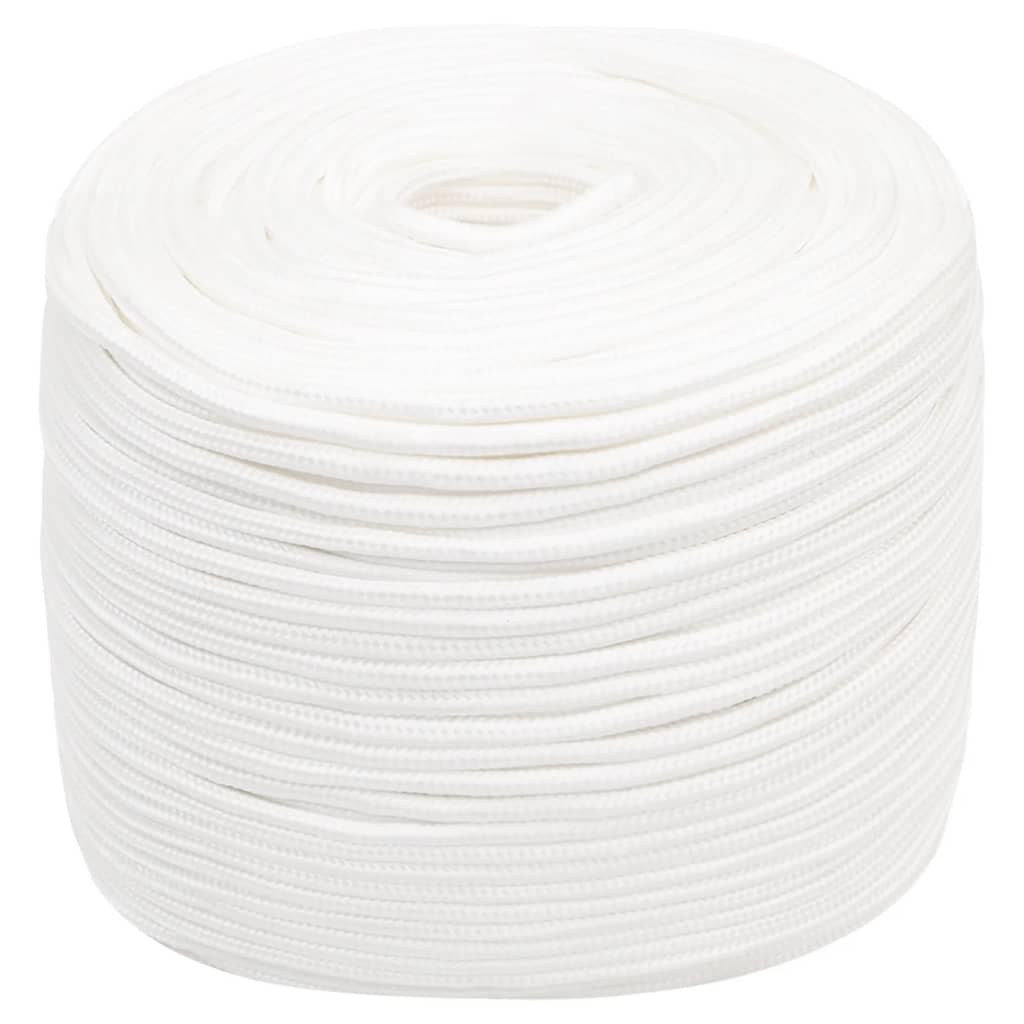 Boat Rope Full White 8 mm 250 m Polypropylene - All Things Good