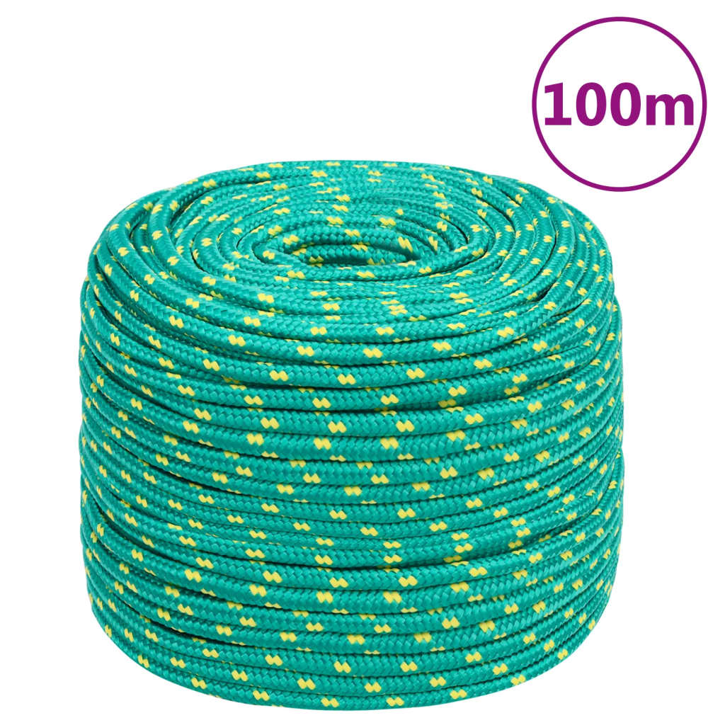Boat Rope Green 10 mm 100 m Polypropylene - Casper Homes