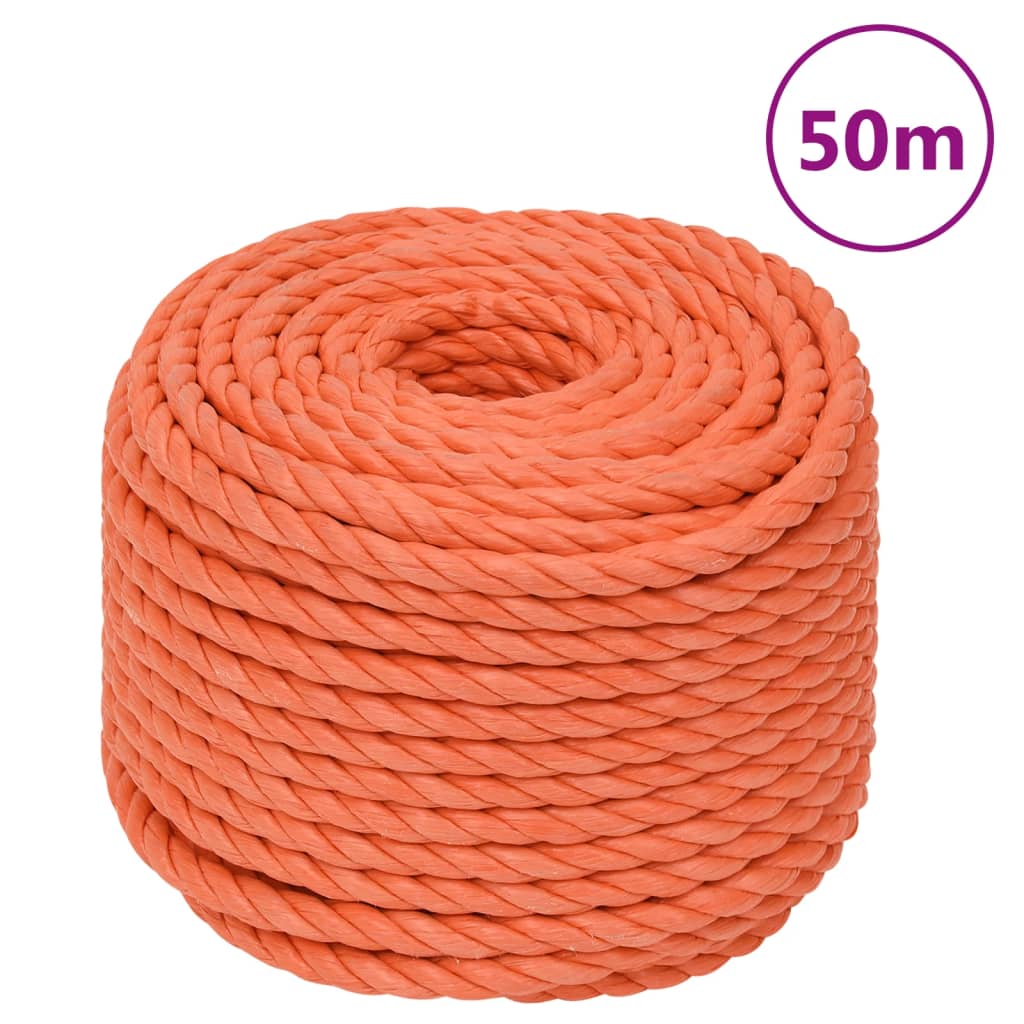 Work Rope Orange 24 mm 50 m Polypropylene - R and M Furniture
