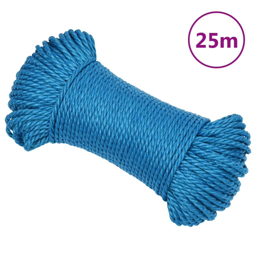 Work Rope Blue 3 mm 25 m Polypropylene - Direct Imports