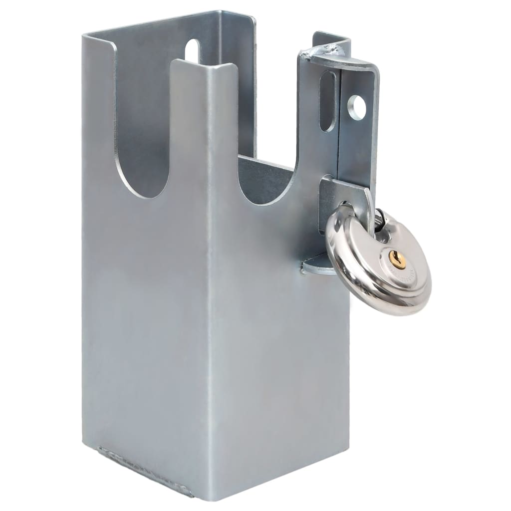Hitch Lock Silver 11x11x23.5 cm Steel - Merkel Designers