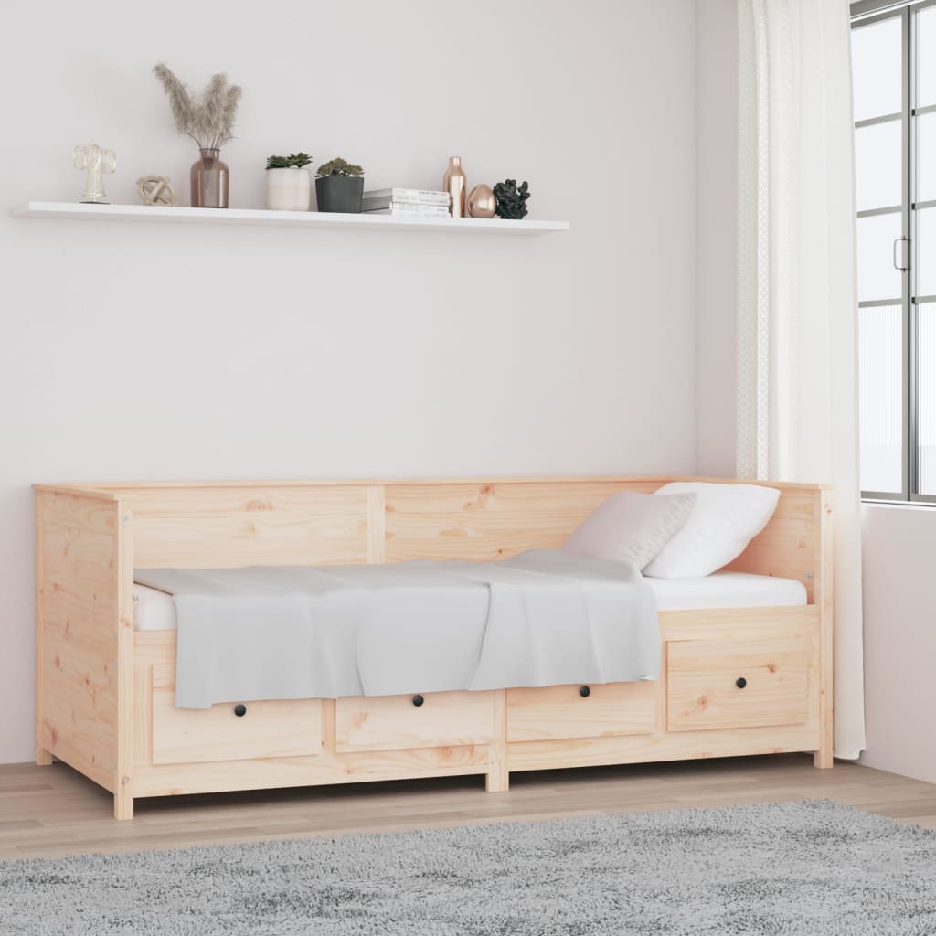 Day Bed 80x200 cm Solid Wood Pine - Direct Imports