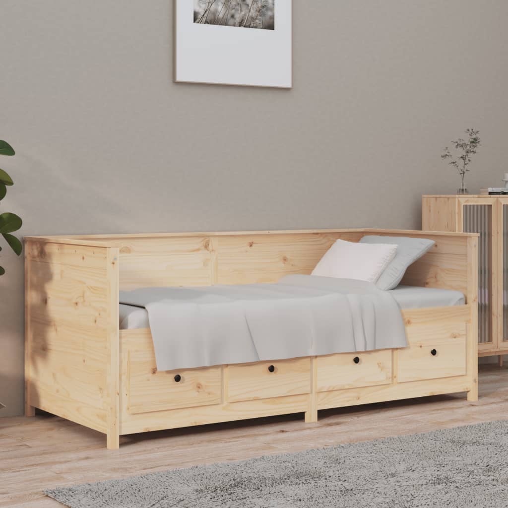 Day Bed 75x190 cm Solid Wood Pine - The Home Maker