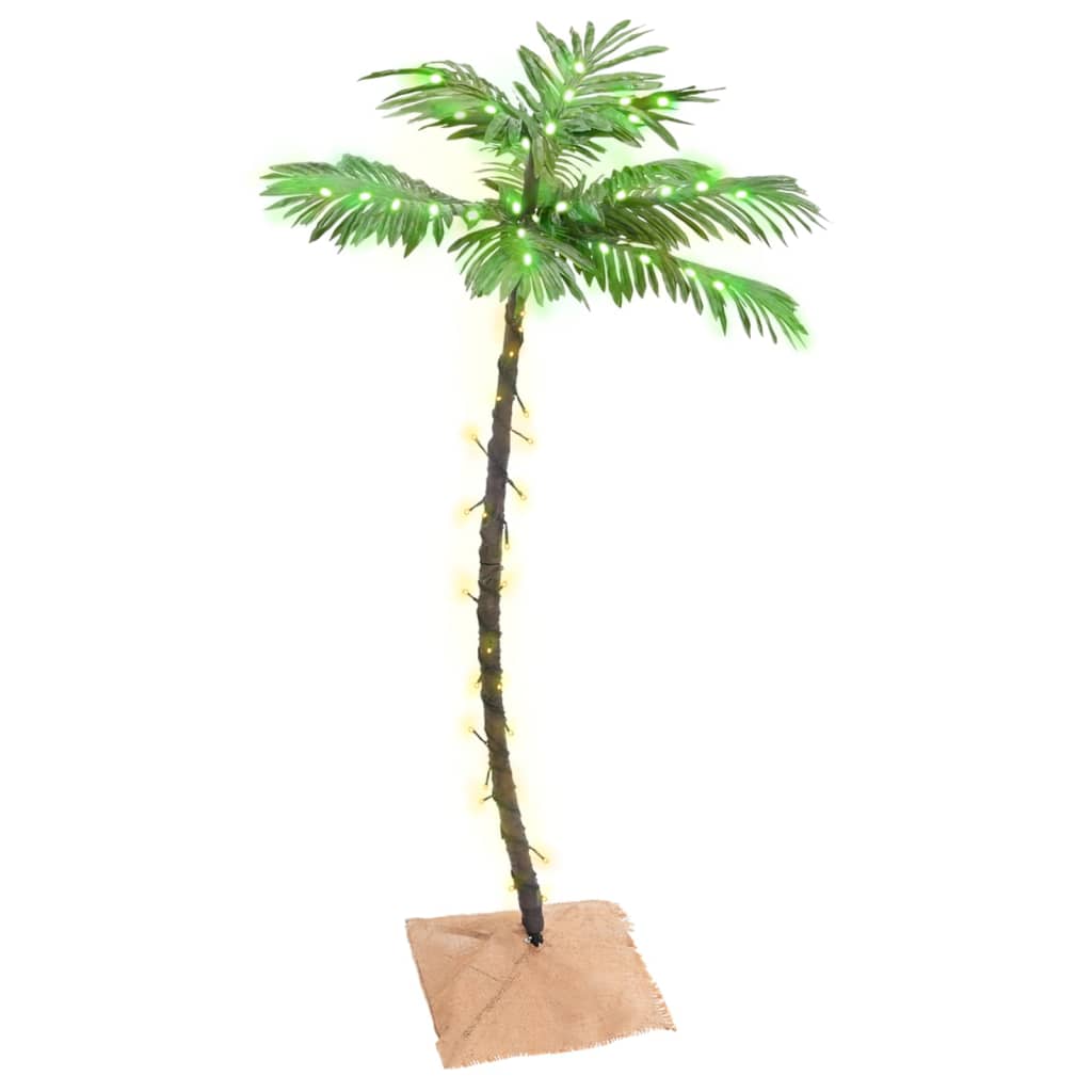 LED Palm Tree Warm White 72 LEDs 120 cm - Discount Dealers