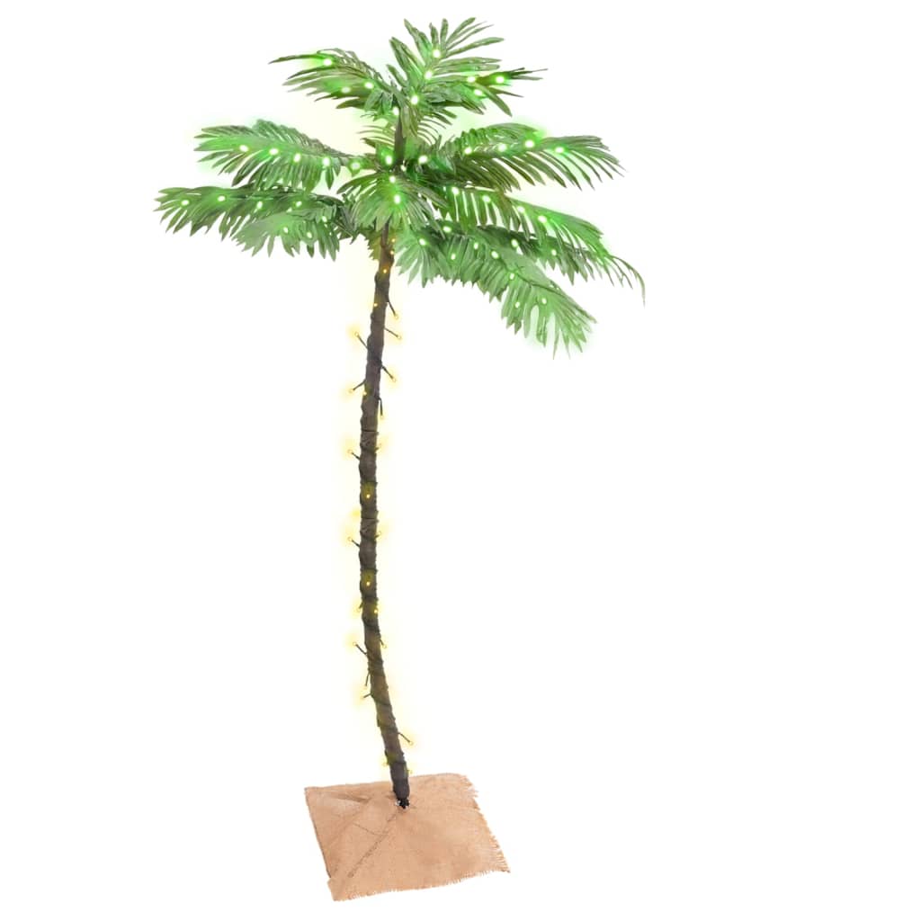 LED Palm Tree Warm White 88 LEDs 150 cm - Millennium Furniture