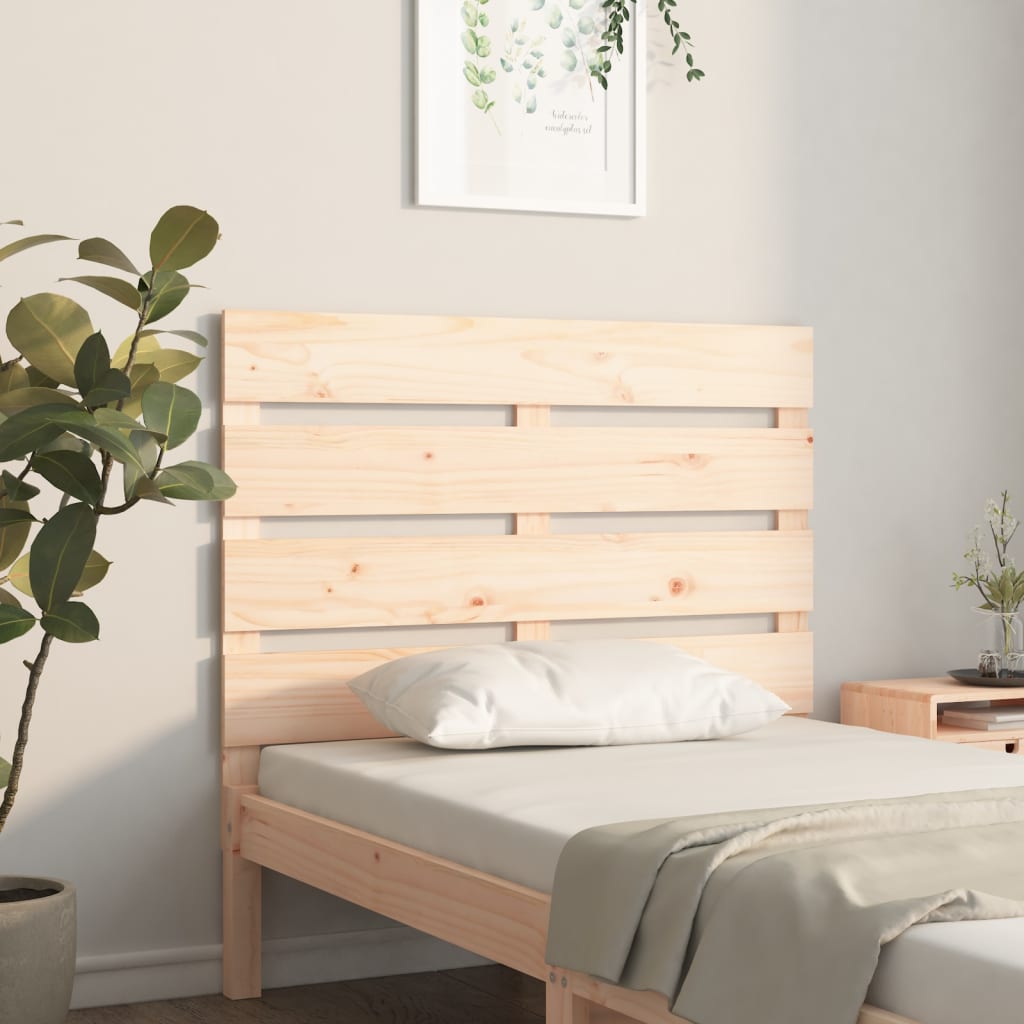 Headboard 75x3x80 cm Solid Wood Pine - Merlin Deals