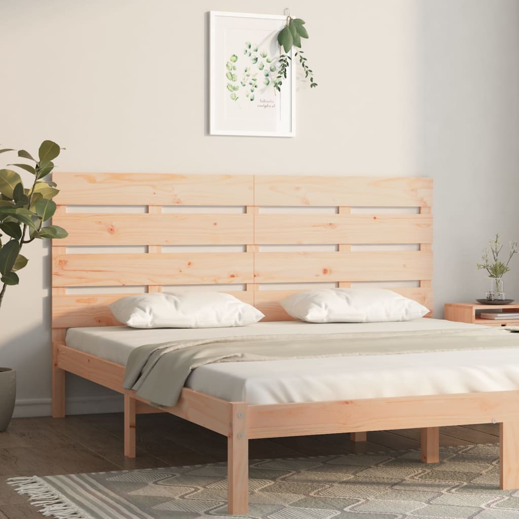 Headboard 135x3x80 cm Solid Wood Pine - Merkel Designers