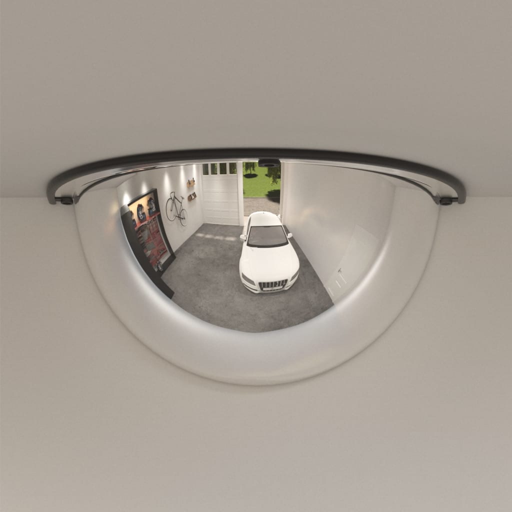 Half Domed Traffic Mirrors 2 Pcs 40cm Acrylic - Sid & Sam