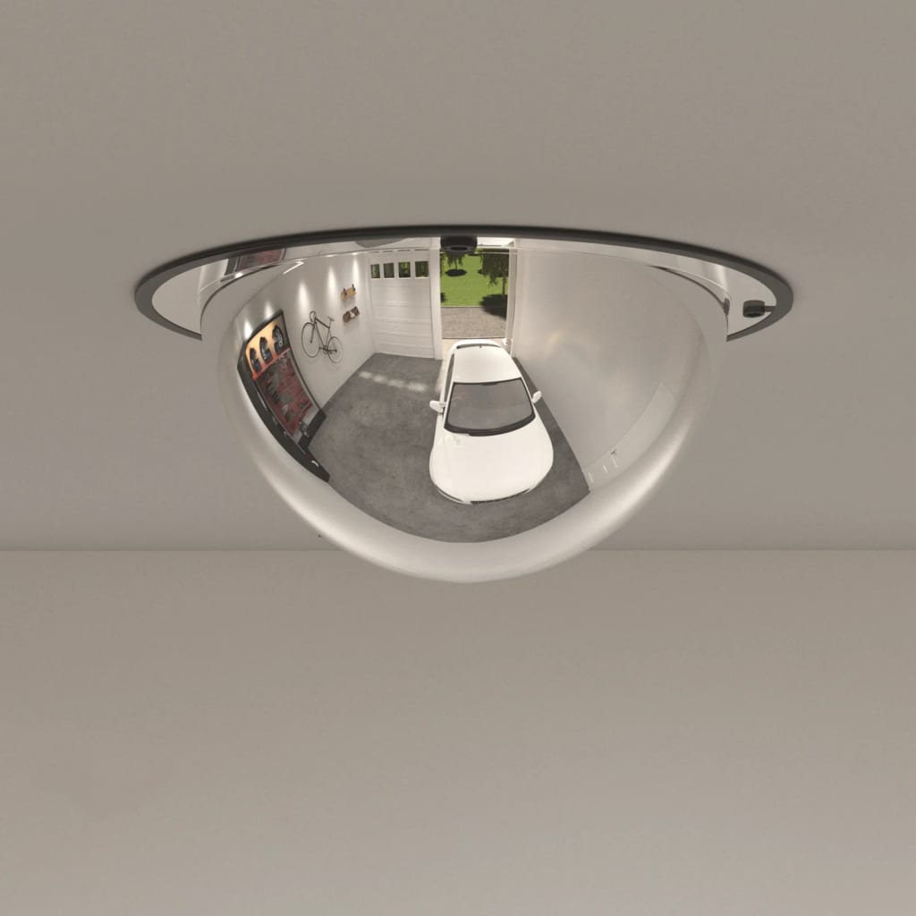 Full Domed Traffic Mirror Ã ̃30 cm Acrylic - Unbeatable Bargains