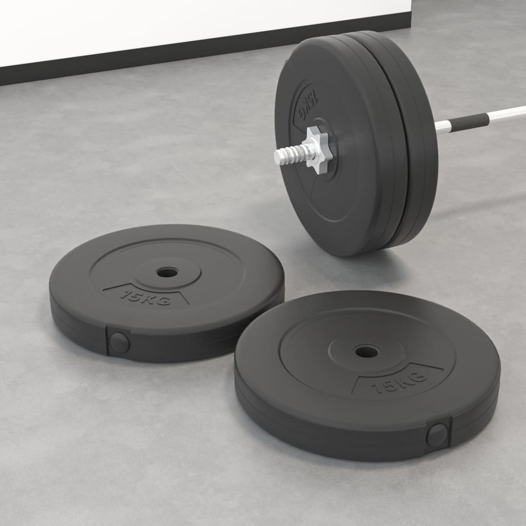 Weight Plates 2 pcs 30 kg Cement - Merlin Deals