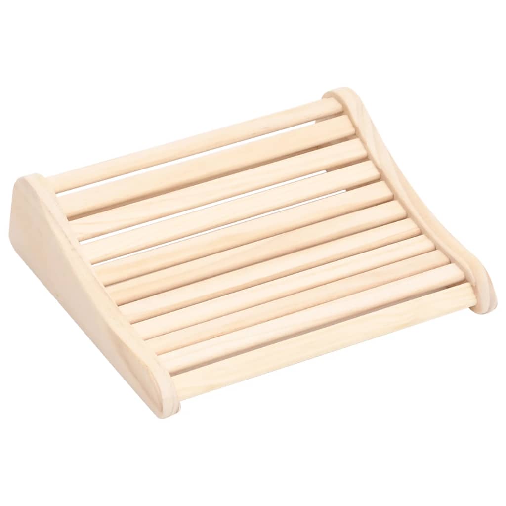 Sauna Headrest Solid Wood Pine - Style and Chic