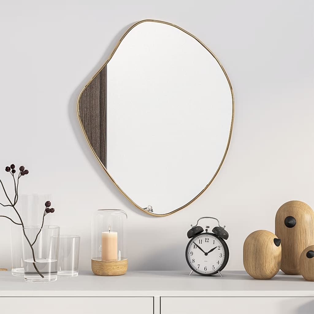 Wall Mirror Gold 50x40cm - Tyrell & Tyrell