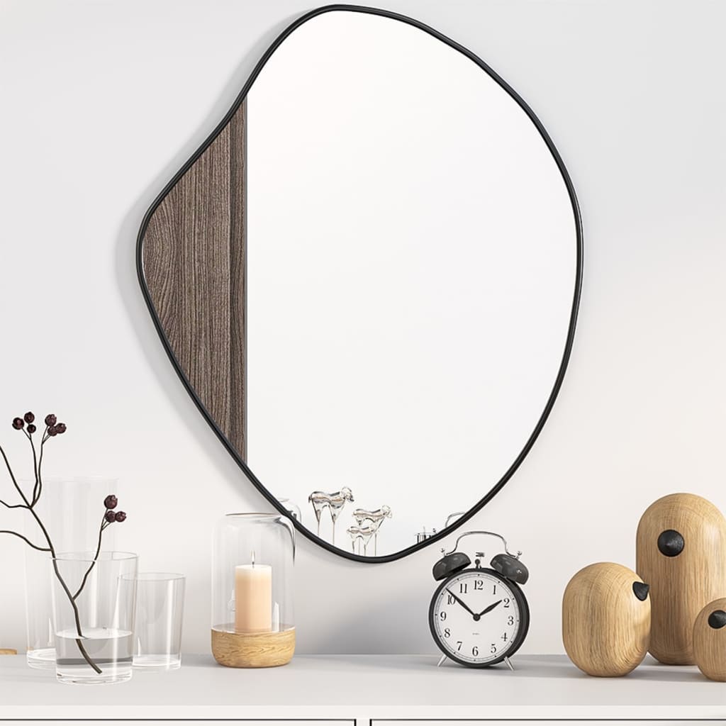 Wall Mirror Black 60x50cm - Merkel Designers